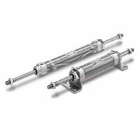 Siłownik pneumatyczny, z automatycznym wyłącznikiem, średnica 25 mm (CDM2WB25-75AZ) - SMC