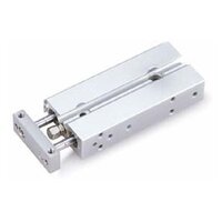 Siłownik pneumatyczny kompaktowy, podwójne tłoczysko, średnica 15 mm, skok 40 mm (25A-CXSJM15-40-M9BL) - SMC