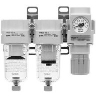 Zespół przygotowania powietrza, G1/2 (AC40C-F04G-V1-D) - SMC