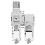 Zespół przygotowania powietrza, G1/2 (AC40D-F04DE-D) - SMC