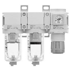 Modułowa jednostka FRL, Rc1/8 (AC20C-01E-V-D) - SMC