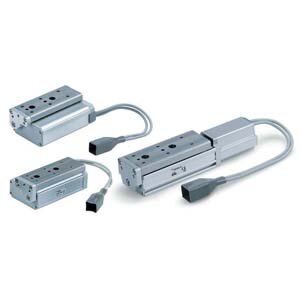 Stół elektryczny, skok 100 mm (LESH16LAJ-100B) - SMC