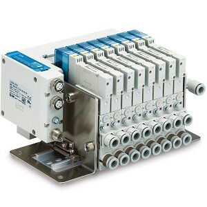 Eżektor próżniowy dwustopniowy, dysza 1,5 mm (ZKJ15C6H-E5U-T1-R) - SMC