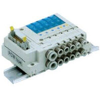 Rozdzielacz zaworowy SJ3000, 5 stanowisk (SS5J3-60GD-05U6) - SMC
