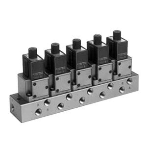 Wyspy do elektrozaworów 3/2 VO317, seria VV317 - SMC