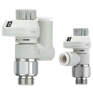 Zawór dławiąco-zwrotny, M5, średnica 4 mm (AS1201FSC-M5-04) - SMC
