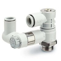 Zawór dławiąco-zwrotny (ASP-UA08-G02) - SMC