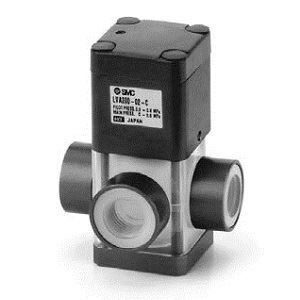Zawór 3/2, normalnie zamknięty, 0-0,5 MPa, R1/4 (55-LVA200-02-C) - SMC