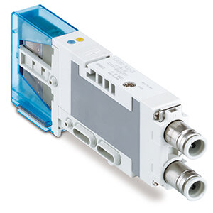 Elektrozawór, pojedynczy cewka, 24V DC (SJ4160-5CU-C8) - SMC