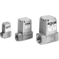 Zawór 2/2 do płynów chłodząco-smarujących (pneumatyczny), NC, 1.0 MPa, G1/4 (VNC104B-F8A), seria VNC - SMC