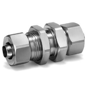Złączka grodziowa (KFG2E1209-00-F) - SMC