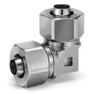 Złączka wciskana, kolanko złączkowe (KFG2L1209-00-F) - SMC