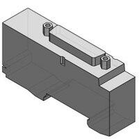 Zespół łącznika typu płaskiego (SX5000-64-2NA-26) - SMC