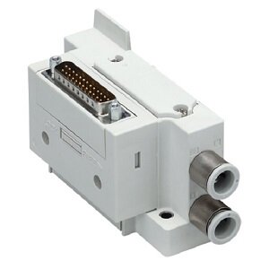 Blok SUP/EXH, Push-In średnica 8, strona D (JSY11M-1P-9A1-C8) - SMC