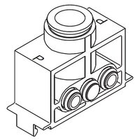 Indywidualny blok zasilający, push-in dia6 (SY3000-54-2C-Q) - SMC