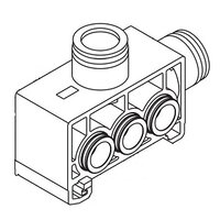 Zespół bloku zasilania/wydechu (SY7000-75-1A-Q) - SMC