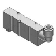 Blok wydechowy (SY30M-79-2A-L6) - SMC