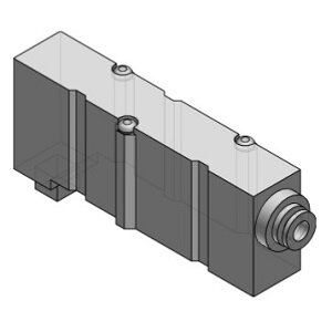 Blok wydechowy (SY30M-79-1A-C6) - SMC