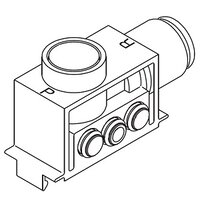 Indywidualny zespół bloku wydechowego (SY7000-55-1B-Q) - SMC