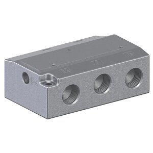 Płyta podkładowa, G3/8, stal, seria SY9000 (SY9000-27-1) - SMC
