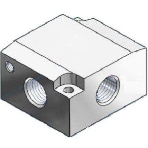 Płyta montażowa do zaworu VP744, G1/2 (VP700-202-2F) - SMC
