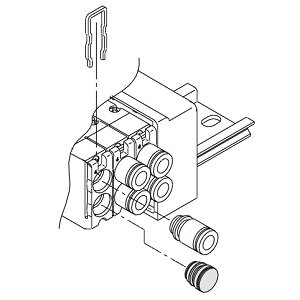 Zatyczka (VVQZ100-CP) - SMC