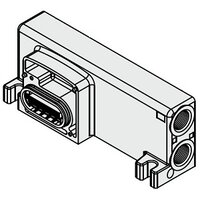 Płyta końcowa D, dla VQC5000 (VVQC5000-3A-2F) - SMC