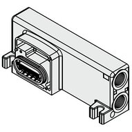 Płyta końcowa D, dla VQC5000 (VVQC5000-3A-2F) - SMC