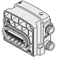 Płyta końcowa D, dla VQC1000 (VVQC1000-3A-1-C8-S) - SMC