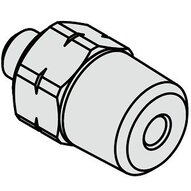 Adapter rurowy, M5 do NPT1/8 (ZS-46-N2) - SMC