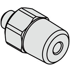 Adapter rurowy, M5 do R1/8 (ZS-46-N1) - SMC