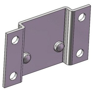 Uchwyt do ISE80/ZSE80 (ZS-35-A) - SMC