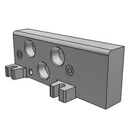 Płyta końcowa U-side (VVQ5000-2A-1F-L-W) - SMC