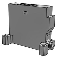Dysk końcowy (VVQ2000-3A-1-S-S) - SMC