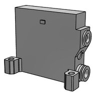 Dysk końcowy (VVQ2000-3A-1-S) - SMC