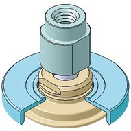 Adapter, gwinty wewnętrzne (ZP3EU-F3-TB12) - SMC