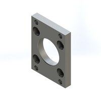 Kołnierz do siłownika MK, DN25 (MKZ-F025) - SMC