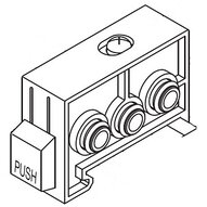 Zakończenie bloku, strona D (SY5000-56-1A-Q) - SMC