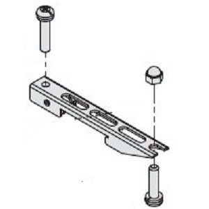 Adapter szynowy DIN, seria SY3000 (SY30M-15-3A) - SMC