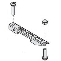 Adapter szynowy DIN, seria SY3000 (SY30M-15-3A) - SMC