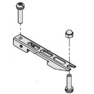 Adapter szynowy DIN, seria SY3000 (SY30M-15-3A) - SMC