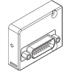 Zakończenie bloku do złącza D-SUB (V100-192-3A-26) - SMC