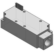 Przedłużka indywidualna do zasilania VFS5000 (VVFS5000-P-04-1) - SMC