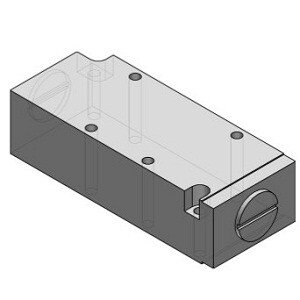 Przedłużka blokady podwójnej do VFS4000 (VVFS4000-20A-2) - SMC