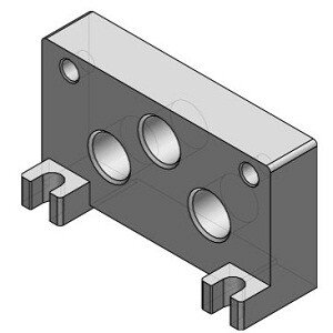 Płyta końcowa strona D do VFS3000 (VVFS3000-3A-2) - SMC