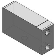Płyta montażowa pojedyncza do VFS3000 (VVFS3000-1A-1-03) - SMC