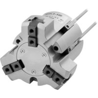 Chwytak pneumatyczny, 3 palce równoległe, średnica 50 (MHSL3-50D-X4) - SMC