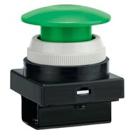 Przycisk grzybkowy, zielony (VM-30AG) - SMC