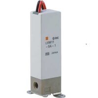 Elektrozawór 2/2, normalnie zamknięty, do chemikaliów, seria LVM11/13 (LVM11-6A-1-6-Q) - SMC