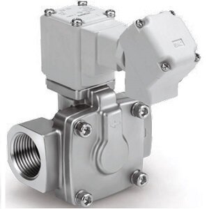 Elektrozawór 2/2, do powietrza, seria 25A-VXD (25A-VXD260PG) - SMC